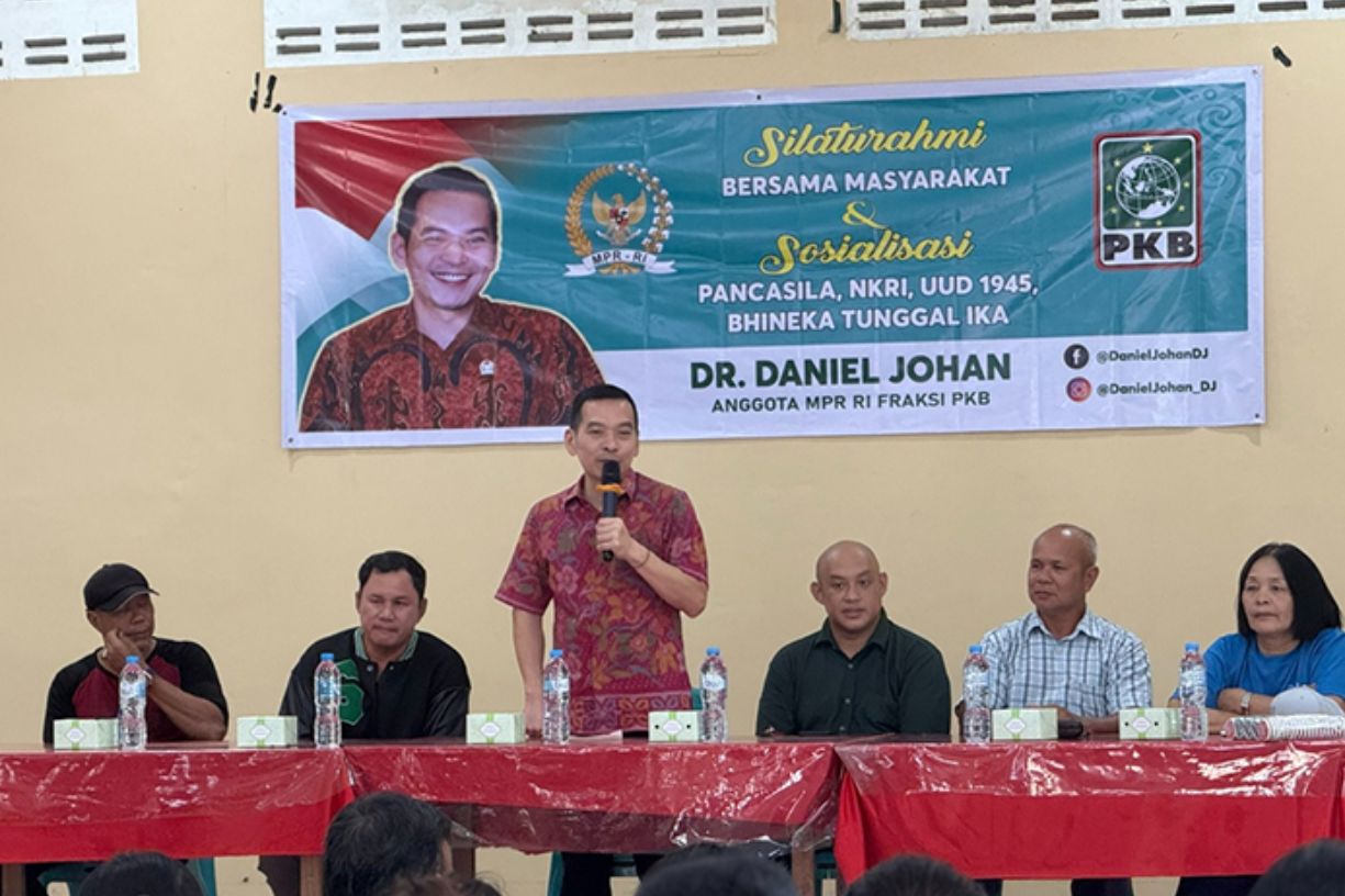 Daniel Johan Sosialisasikan 4 Pilar Kebangsaan di Parit Baru, Tekankan Persatuan dan Perlindungan Kelompok Minoritas