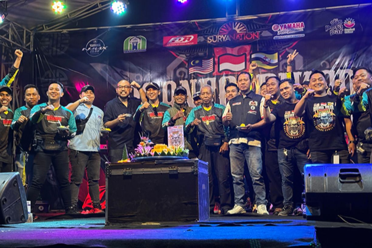 10 Tahun YNCI Pontianak, Bangun Semangat Kebersamaan Lewat Borneo Biker Meet Up 2025