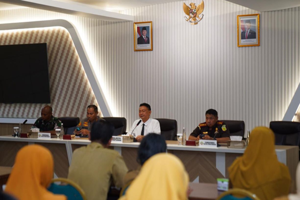 Forkopimda Gelar Rakor, Siapkan Pengamanan Natal dan Tahun Baru 2026 di Pontianak