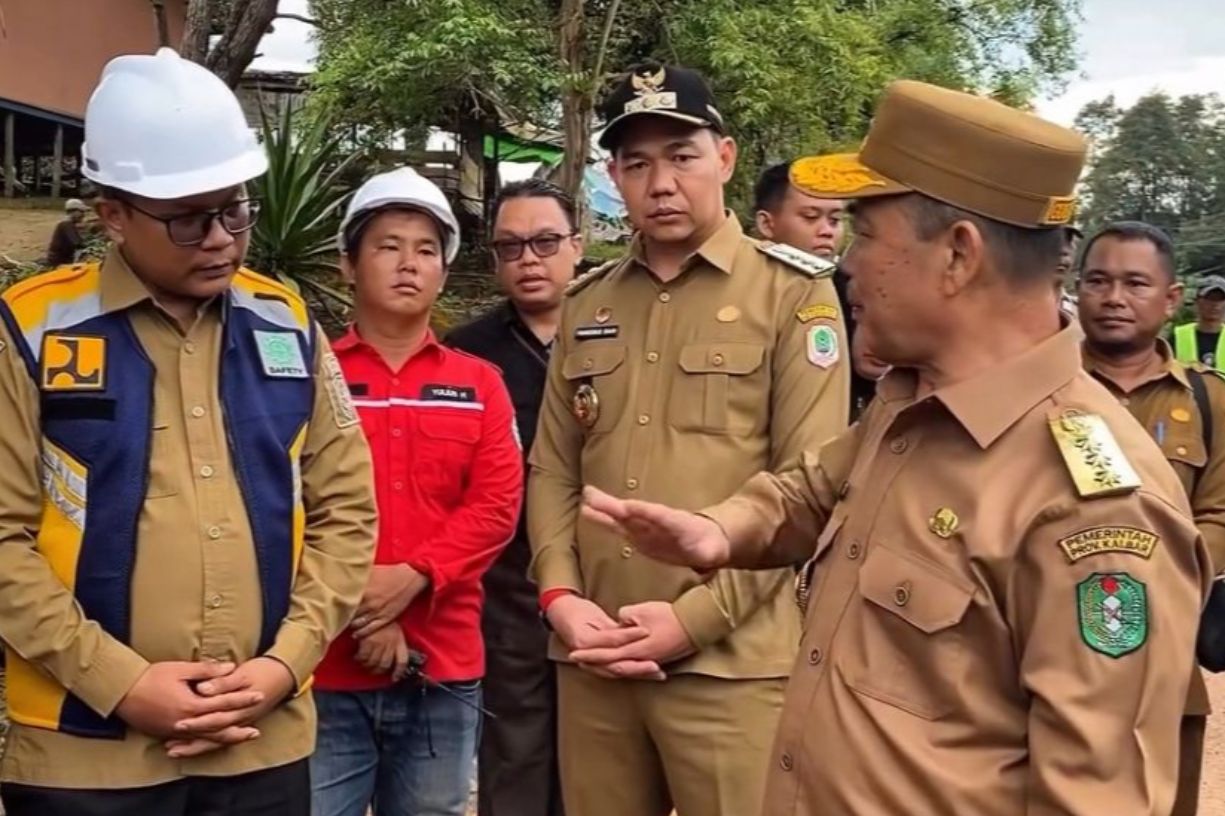 Bupati Kapuas Hulu Apresiasi Komitmen Gubernur Ria Norsan Kawal Pembangunan Jembatan Kecapah