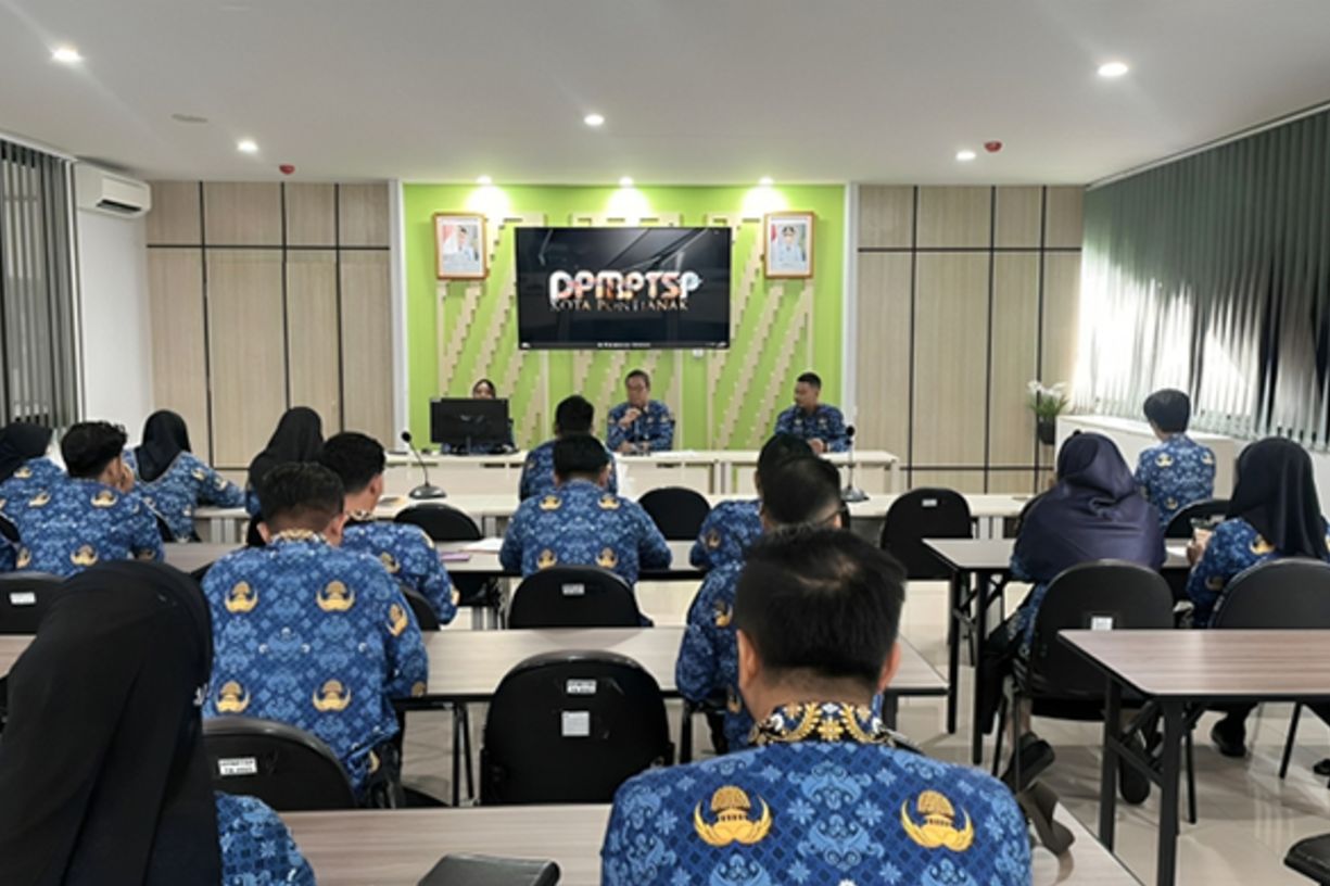 DPMPTSP Pontianak Perkuat Persuratan Digital Lewat Sosialisasi Aplikasi Srikandi
