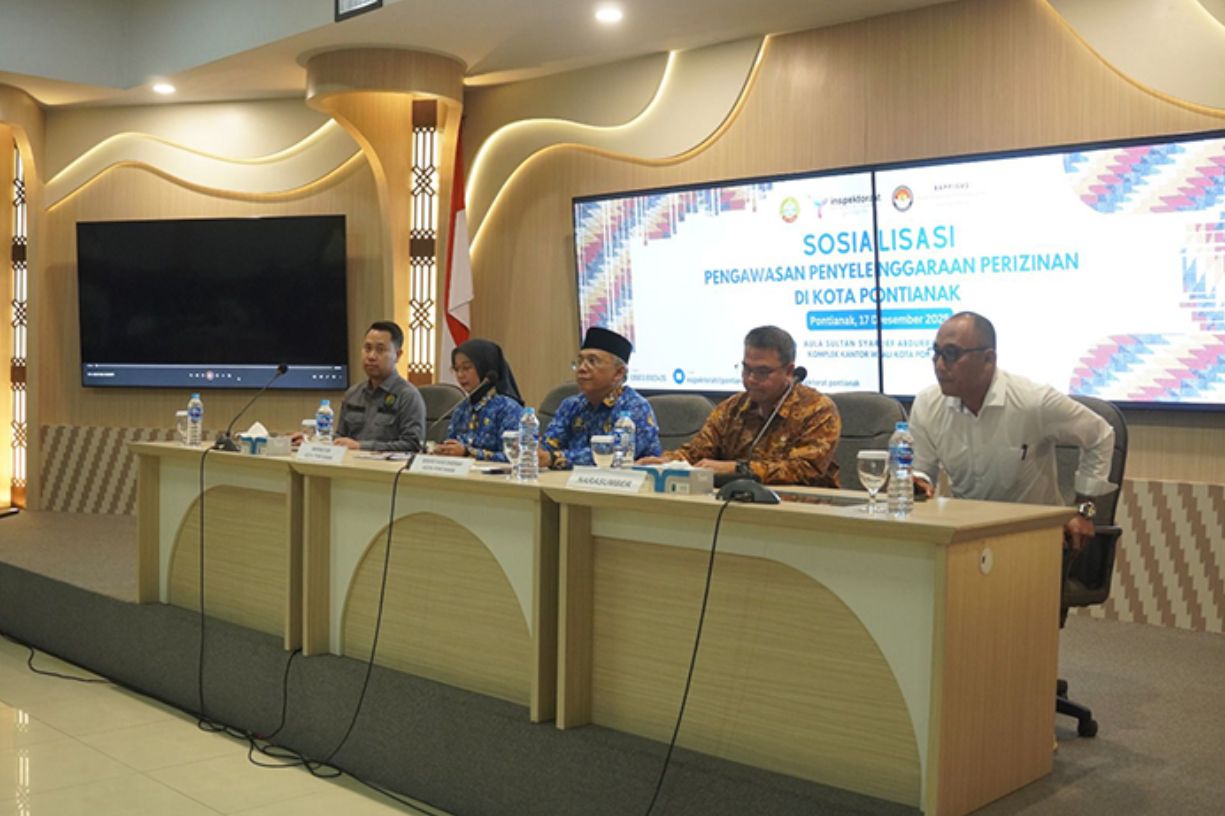 Pengawasan Diperkuat, Pemkot Pontianak Dorong Perizinan Tertib dan Usaha Lebih Aman