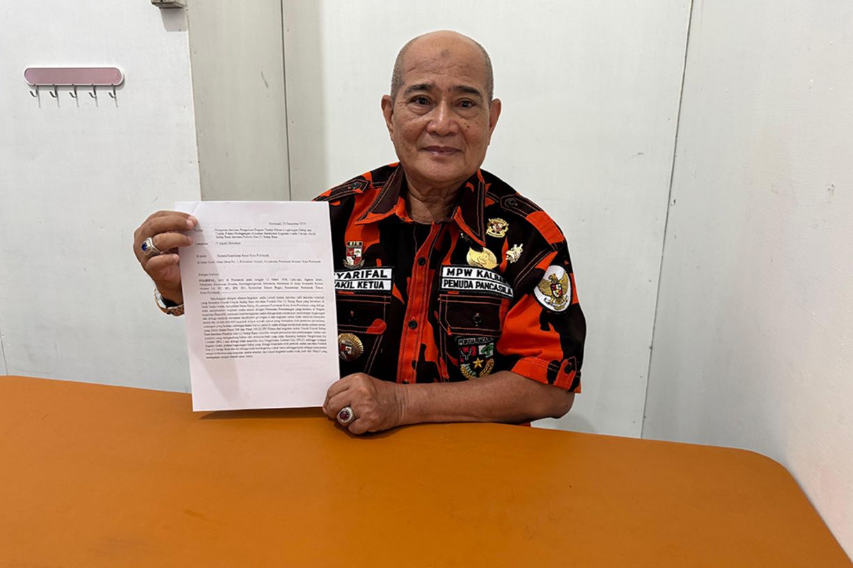 MPW Pemuda Pancasila Kalbar Laporkan Restoran Unyuk-unyuk Sedap Rasa ke Polisi dan Satpol PP