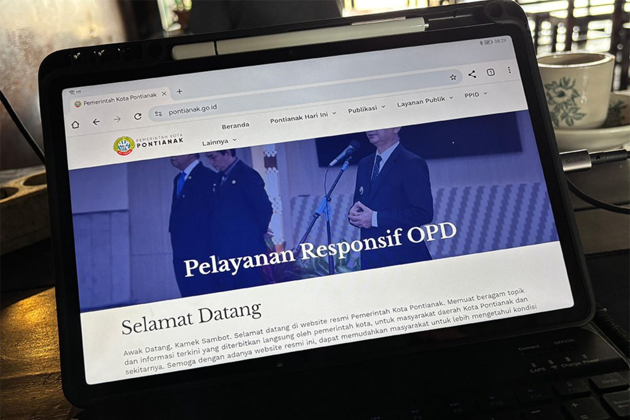 Perbarui Tampilan Website, Pemkot Pontianak Fokus Perkuat Layanan Publik