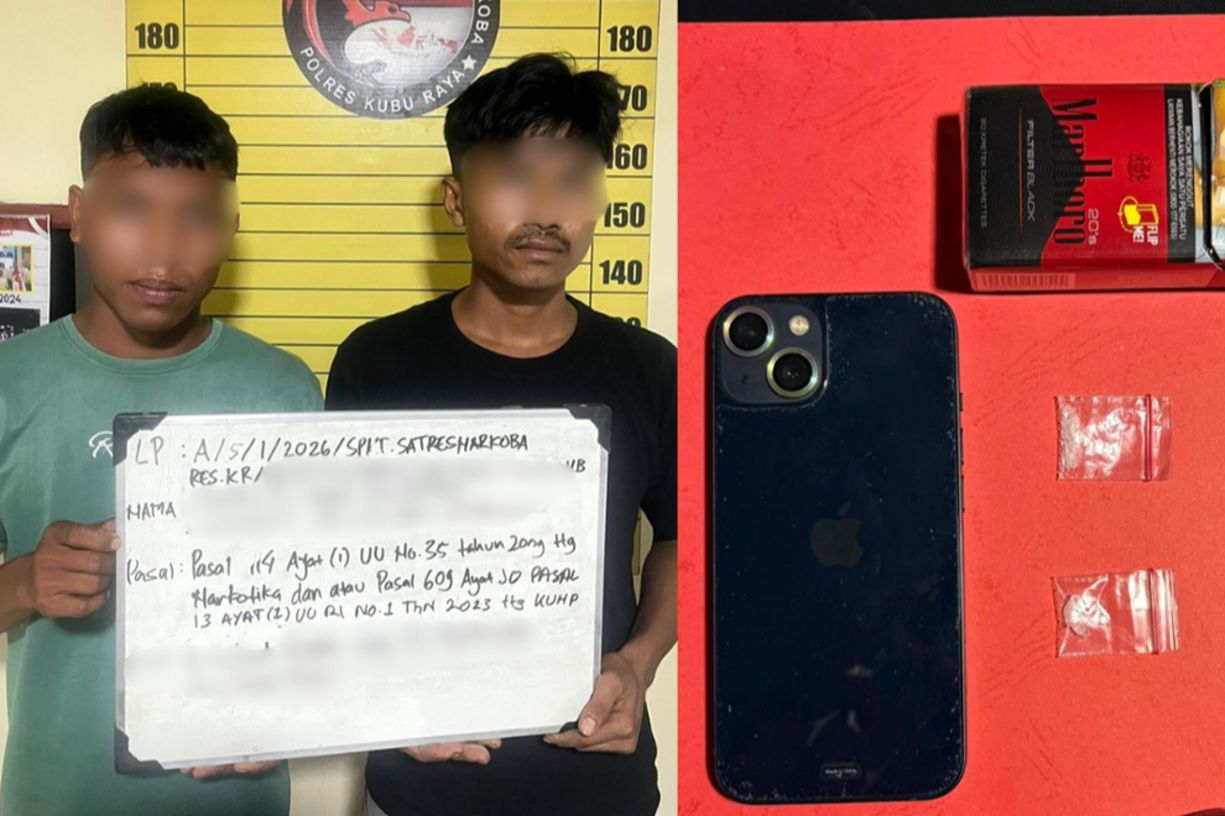 Diduga Jadi Lokasi Pesta Sabu, Tim Labubu Gerebek Rumah di Sungai Raya