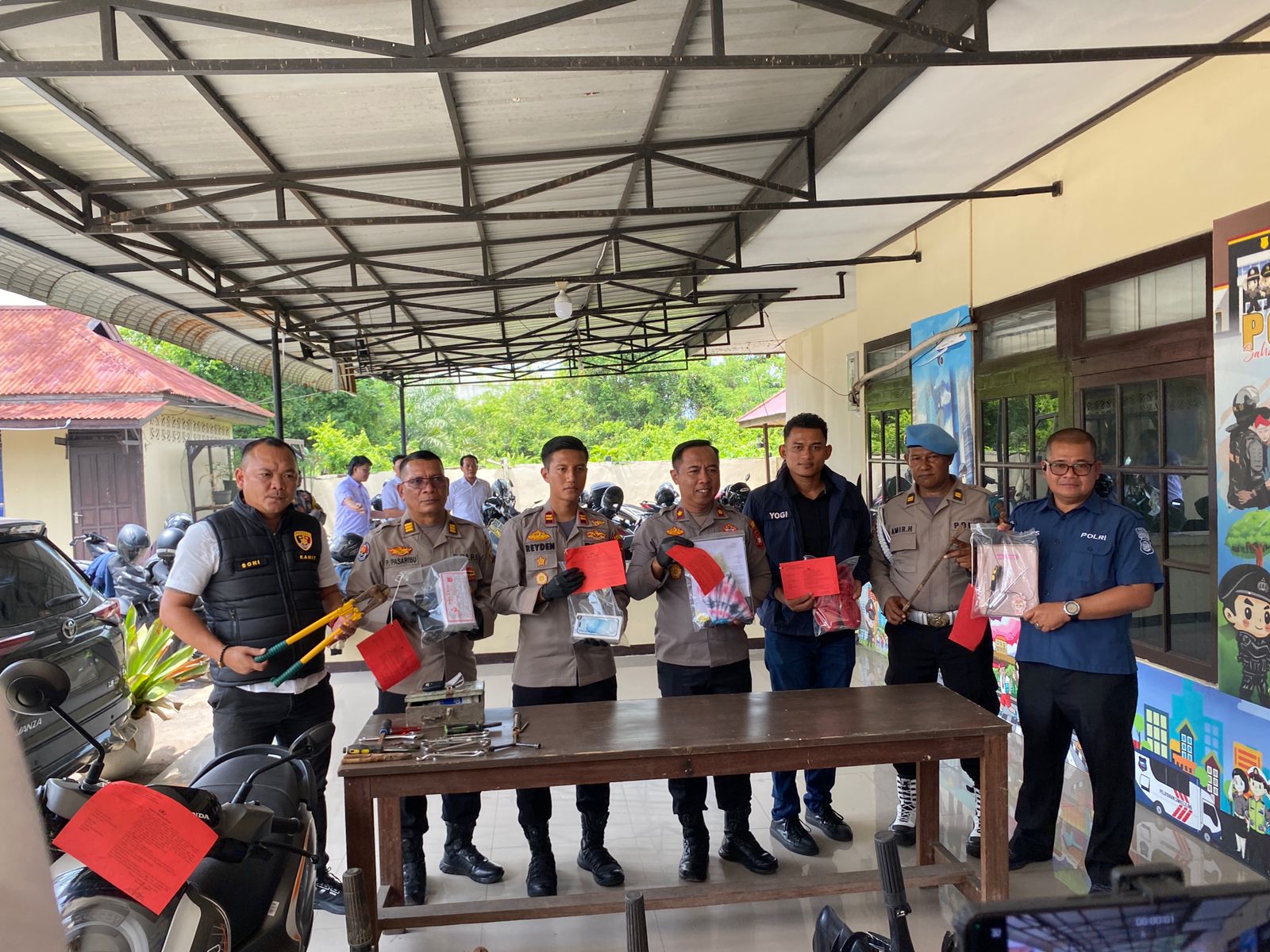 Polres Kubu Raya Ringkus Komplotan "Bajak Laut", Modus Incar Mesin Speedboat Milik Instansi