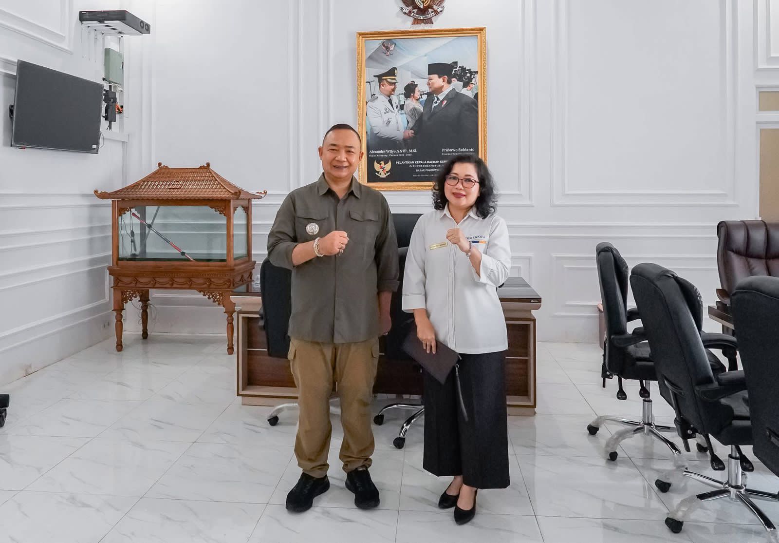 Bupati Ketapang Terima Audiensi KPP Pratama, Perkuat Sinergi Optimalisasi Pajak Pusat di Daerah