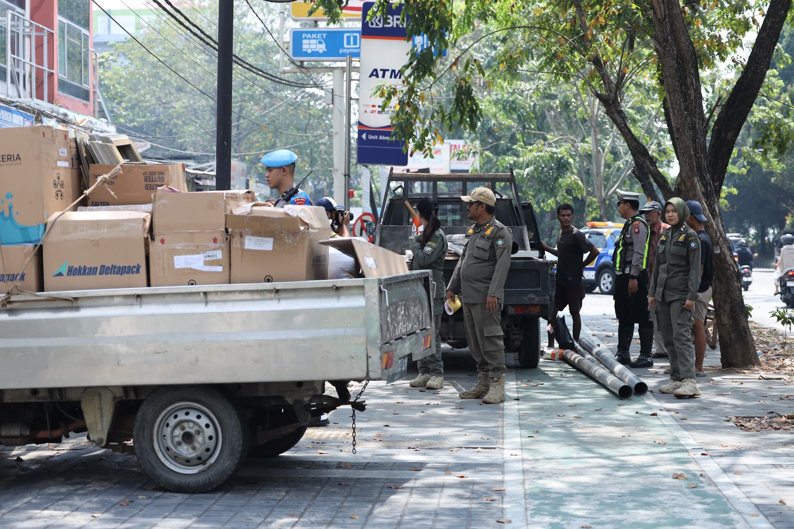 Razia Gabungan di Pontianak, Tertibkan Parkir Liar di Tiga Ruas Jalan