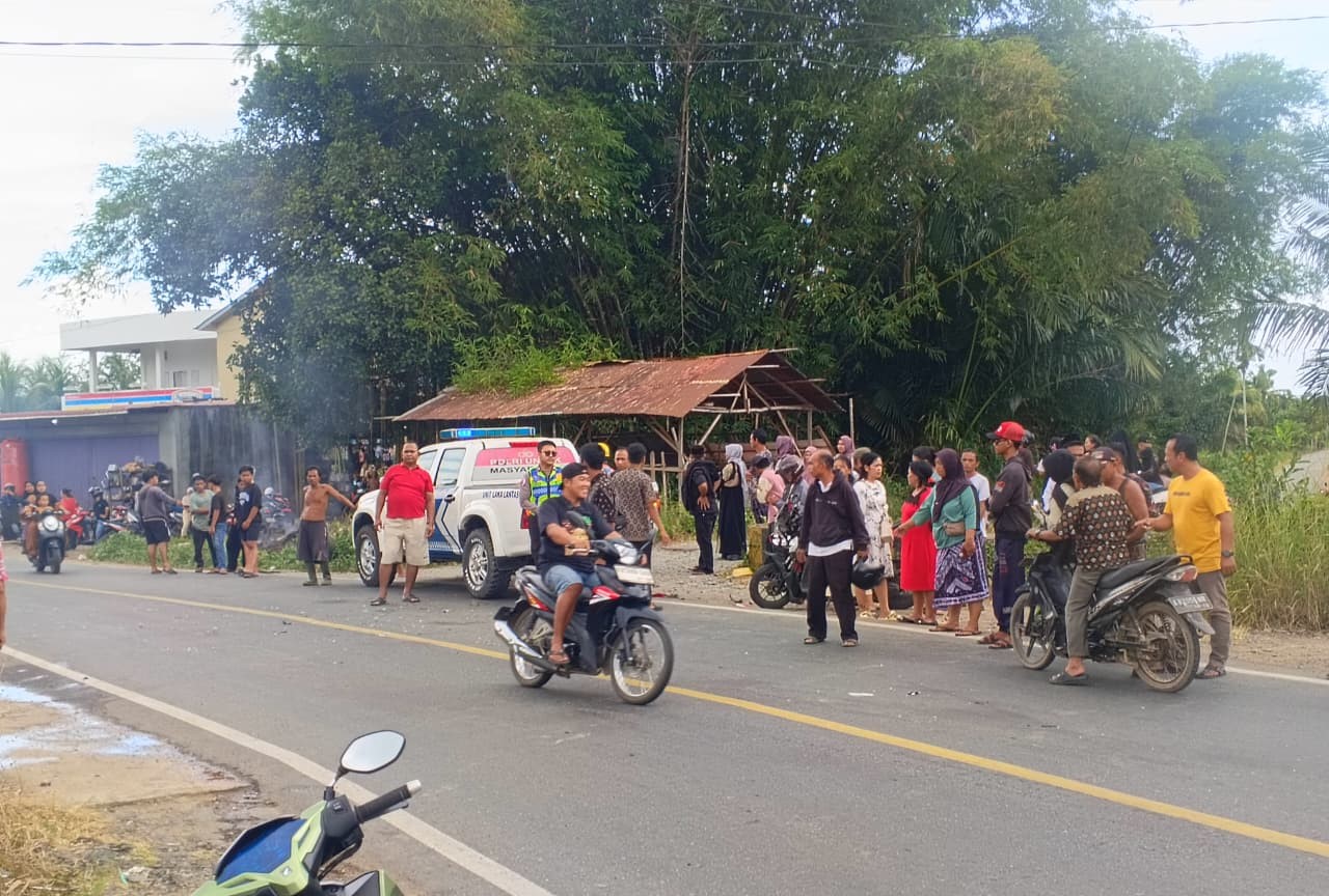 Laka Lantas di Jalan Trans Kalimantan Tewaskan Seorang Pengendara Motor