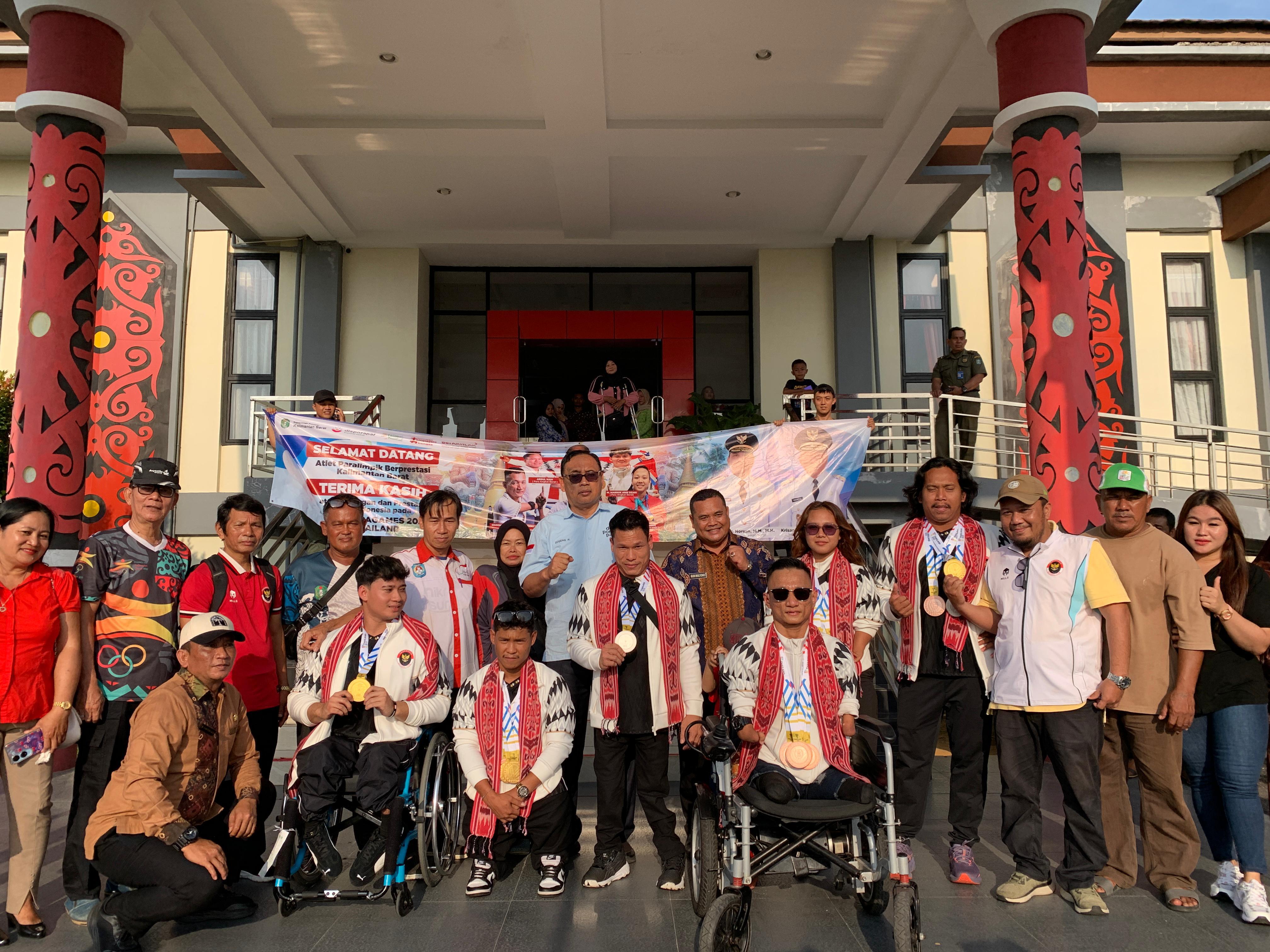 Prestasi Tanpa Batas, Atlet Paralimpik Kalbar Sumbang Enam Emas untuk Indonesia