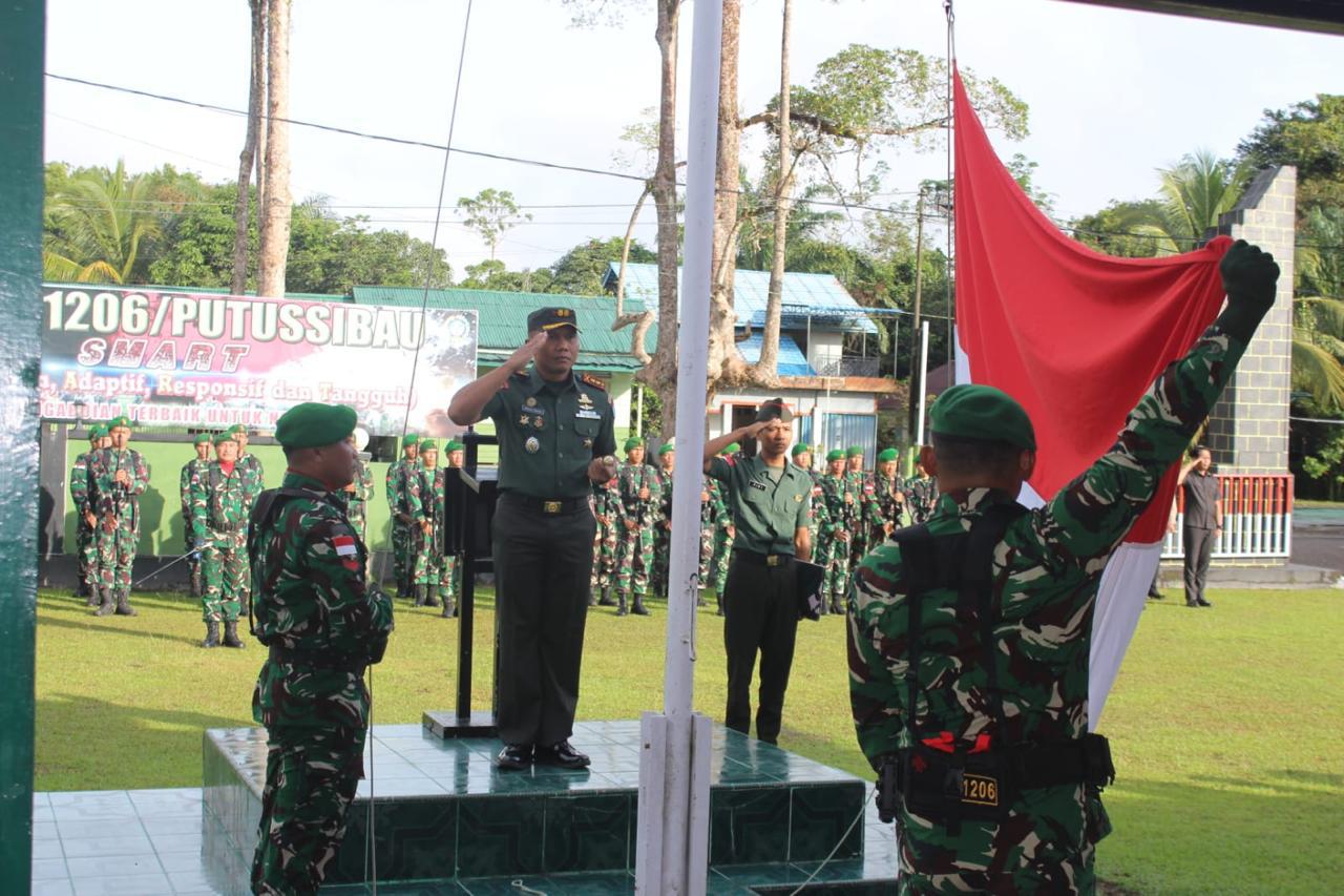 Dandim Putussibau Tekankan Prajurit Cepat Tanggap Sikapi Perkembangan Situasi dan Kejadian