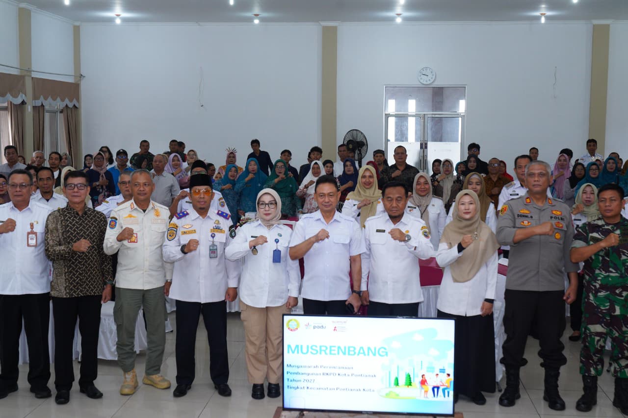 Musrenbang RKPD Pontianak Kota 2027, Optimalkan Pusat Ekonomi dan Kawasan Strategis