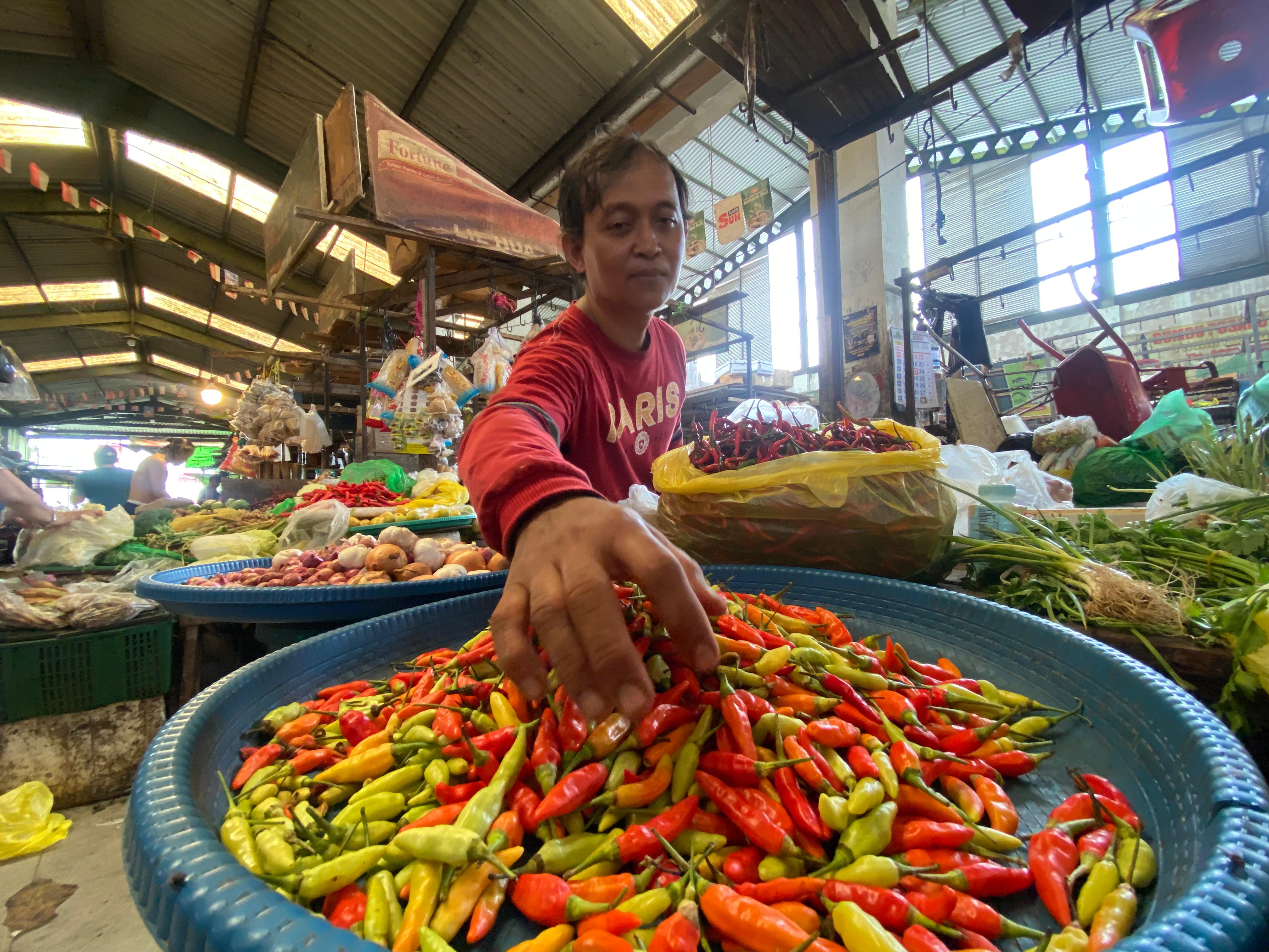 Stok Kosong, Harga Cabai Rawit di Pontianak Meroket hingga Rp 75 Ribu