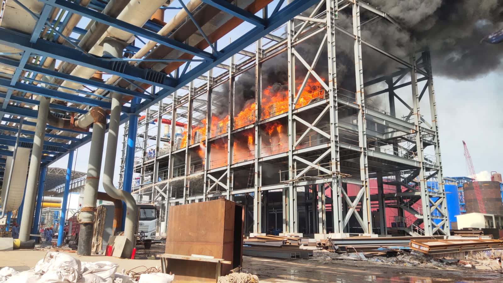 Smelter Bauksit PT BAP di Pagar Mentimun Ketapang Terbakar, Polisi Selidiki Penyebab