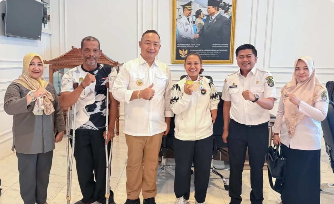 Bupati Ketapang Apresiasi Atlet Peraih Emas dan Perunggu Asean Para Games