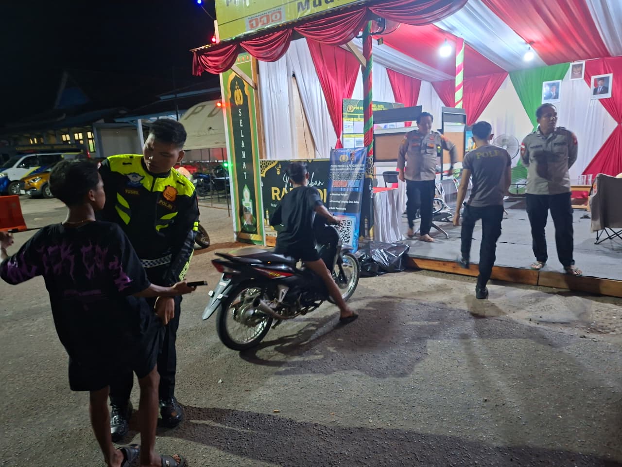 Polres Kapuas Hulu Tertibkan Knalpot Brong dan Antisipasi Balap Liar di Putussibau