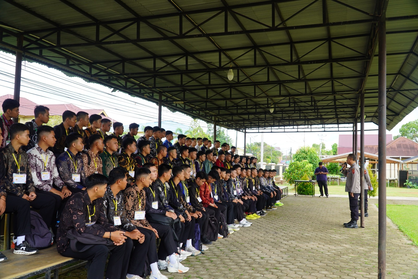 Polres Kapuas Hulu Berikan Pembekalan Peserta Calon Anggota Polri Terpadu