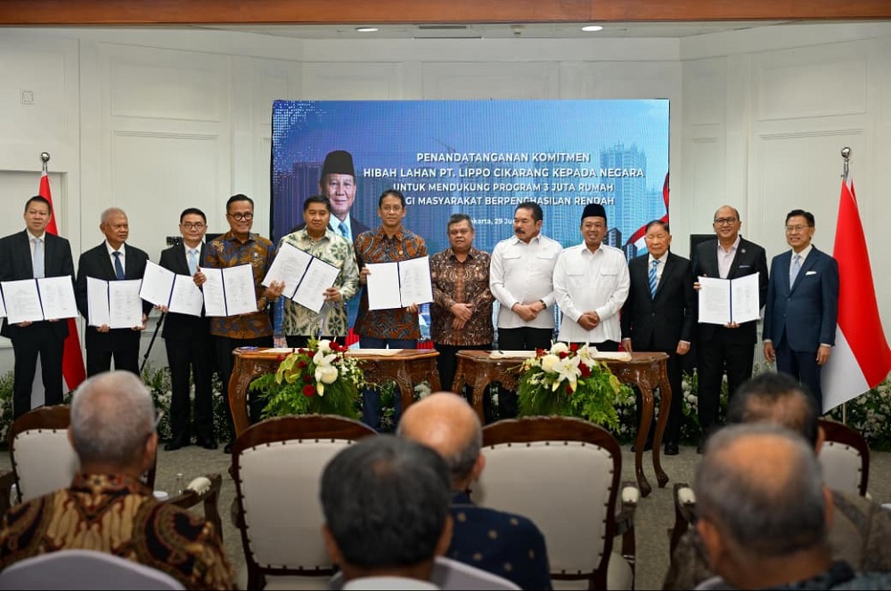 Nusron Pastikan Proses Hibah 30 Hektare Lahan Meikarta untuk Program 3 Juta Rumah Dipercepat