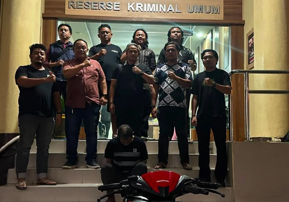 Kabur ke Pontianak, Pecatan TNI Pelaku Curanmor Motor Guru di Mempawah Akhirnya Tertangkap