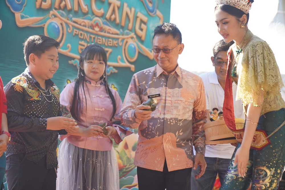 Edi Kamtono Dorong Bakcang Jadi Ikon Kuliner Pontianak, Tak Hanya Hadir Saat Festival