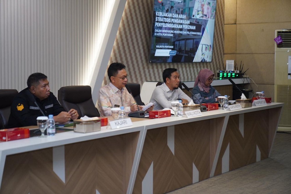 Pemkot Pontianak Prioritaskan Pengawasan Lima Sektor Perizinan, Edi: Dorong Investasi dan Cegah Penyimpangan