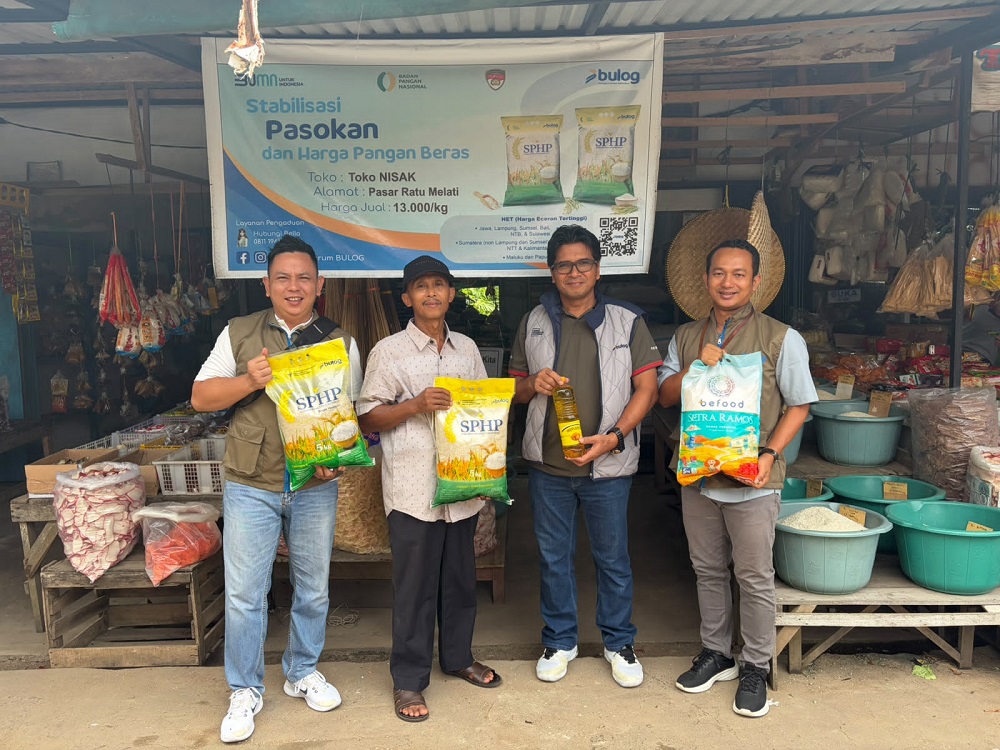 Jaga Harga Tetap Stabil, Bulog Ketapang Gelontorkan Beras SPHP dan Minyakita