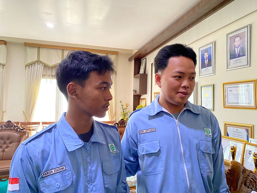 Terinspirasi Kecelakaan di Bekasi, Dua Pelajar Pontianak Ciptakan Sistem Keselamatan Kereta Api