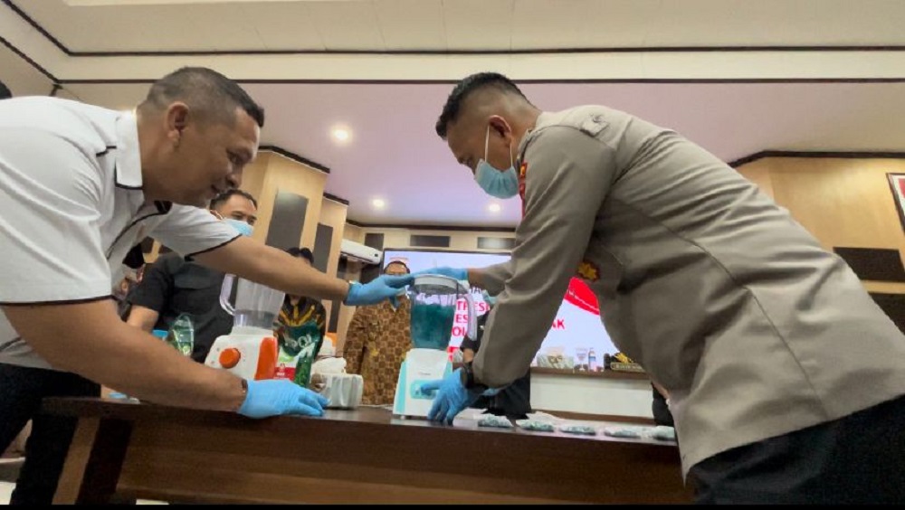 Polresta Pontianak Musnahkan 1.562 Butir Ekstasi, Klaim Selamatkan 3.124 Jiwa dari Bahaya Narkoba