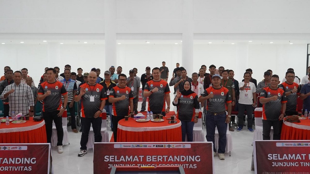 Bupati Fransiskus Diaan Buka Turnamen Domino ORADO Kapuas Hulu, Jadi Ajang Cari Atlet Berprestasi