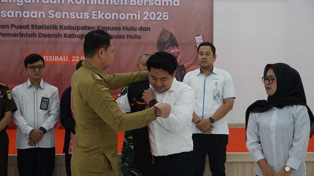 Kapuas Hulu Resmi Mulai Sensus Ekonomi 2026, Bupati Ajak Warga Berikan Data yang Jujur