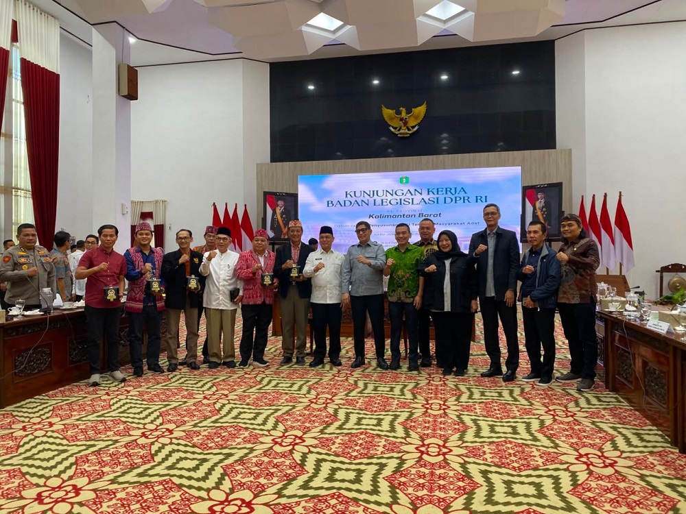 Terima Kunjungan Baleg DPR RI, Norsan Dorong Perlindungan Hak Masyarakat Adat