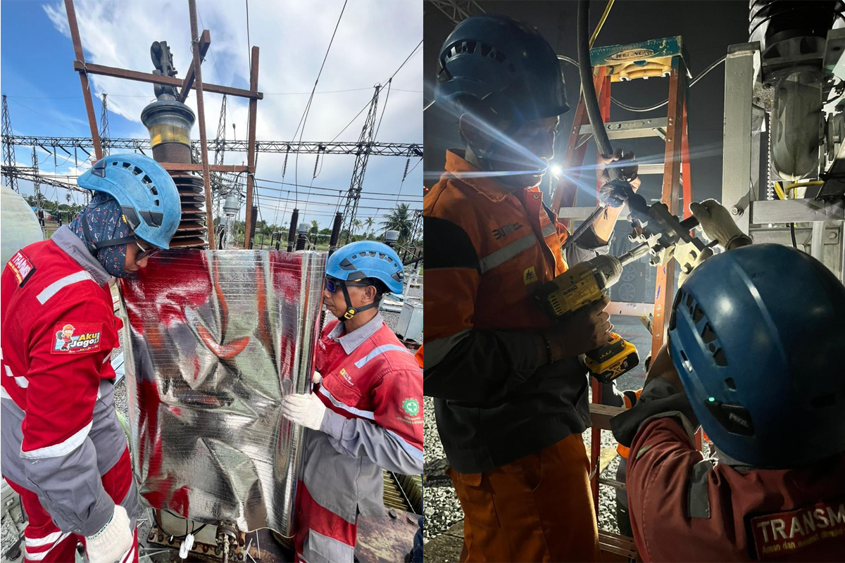 PLN Rampungkan Pemeliharaan Gardu Induk Sungai Raya, Pasokan Listrik di Kalbar Dipastikan Tetap Andal
