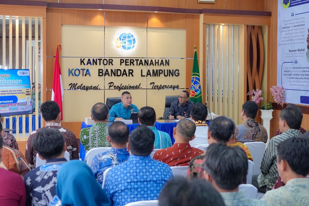 Wamen ATR/BPN Tekankan Profesionalisme dan Pelayanan Prima bagi Masyarakat di Lampung