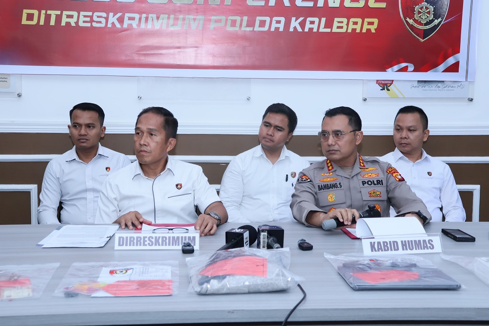 Polda Kalbar Selesaikan 816 Kasus Selama Semester I 2026, Curat Masih Dominasi Kejahatan