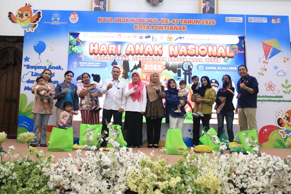 Pemkot Pontianak Tegaskan Komitmen Wujudkan Kota Ramah Anak di Hari Anak Nasional 2026