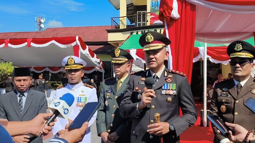Hari Bhayangkara ke-80, Kapolres Ketapang Tegaskan Komitmen Tingkatkan Pelayanan kepada Masyarakat