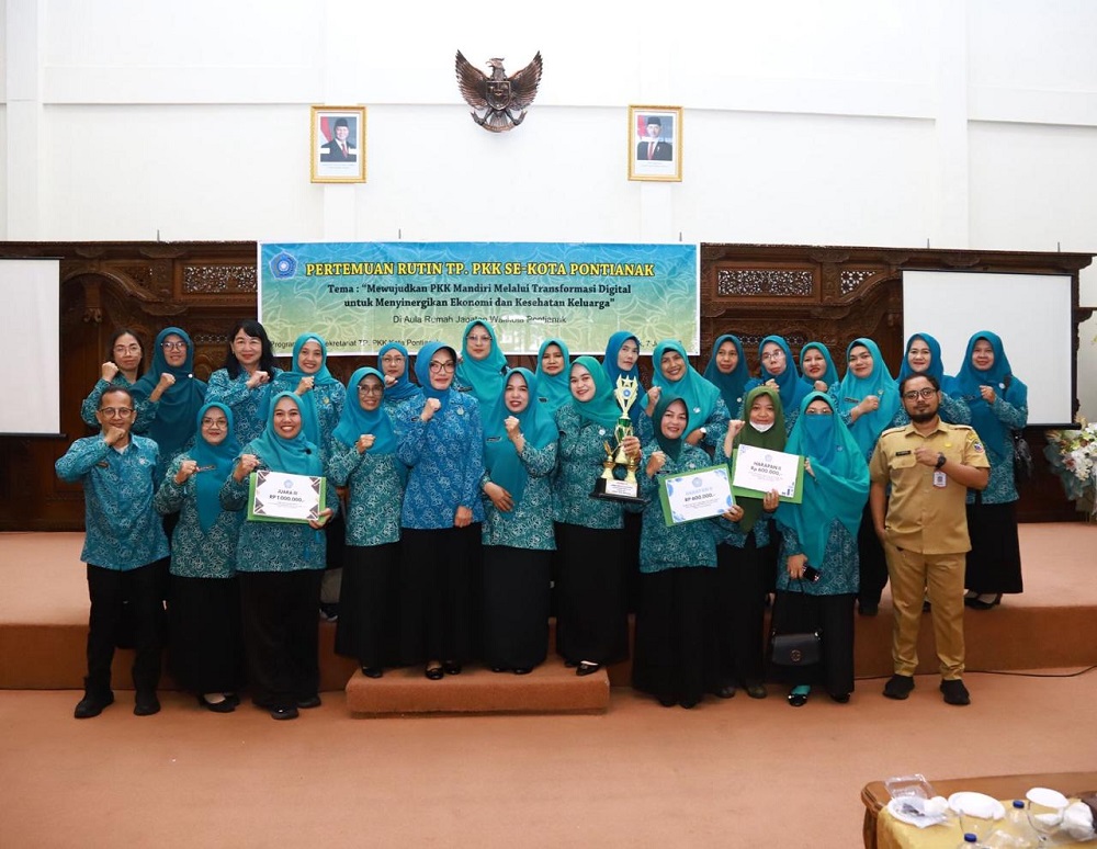 Yanieta: Lomba HKG PKK Pontianak Jadi Wadah Inovasi dan Perkuat Kebersamaan Kader