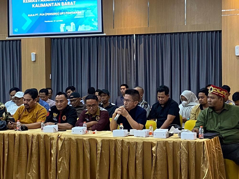 Lintas Ormas Kalbar Datangi PLN, Tagih Kepastian Pemulihan Listrik