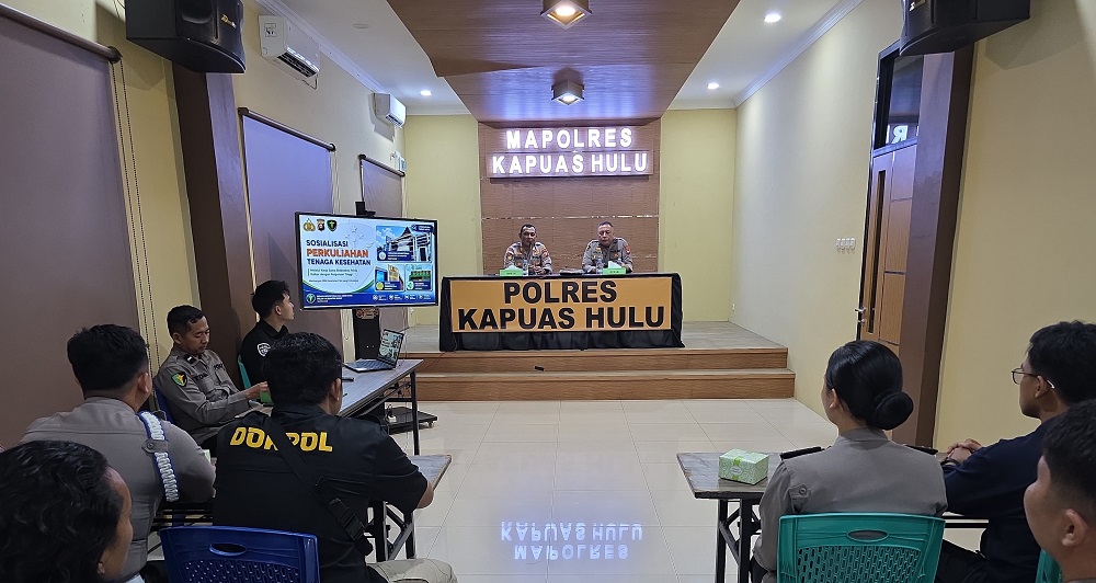 Biddokkes Polda Kalbar Sosialisasikan Program Kuliah Tenaga Kesehatan bagi Personel Polri