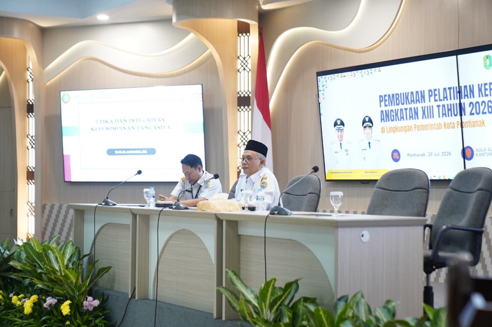 Sekda Pontianak Tekankan Etika dan Integritas Jadi Fondasi ASN