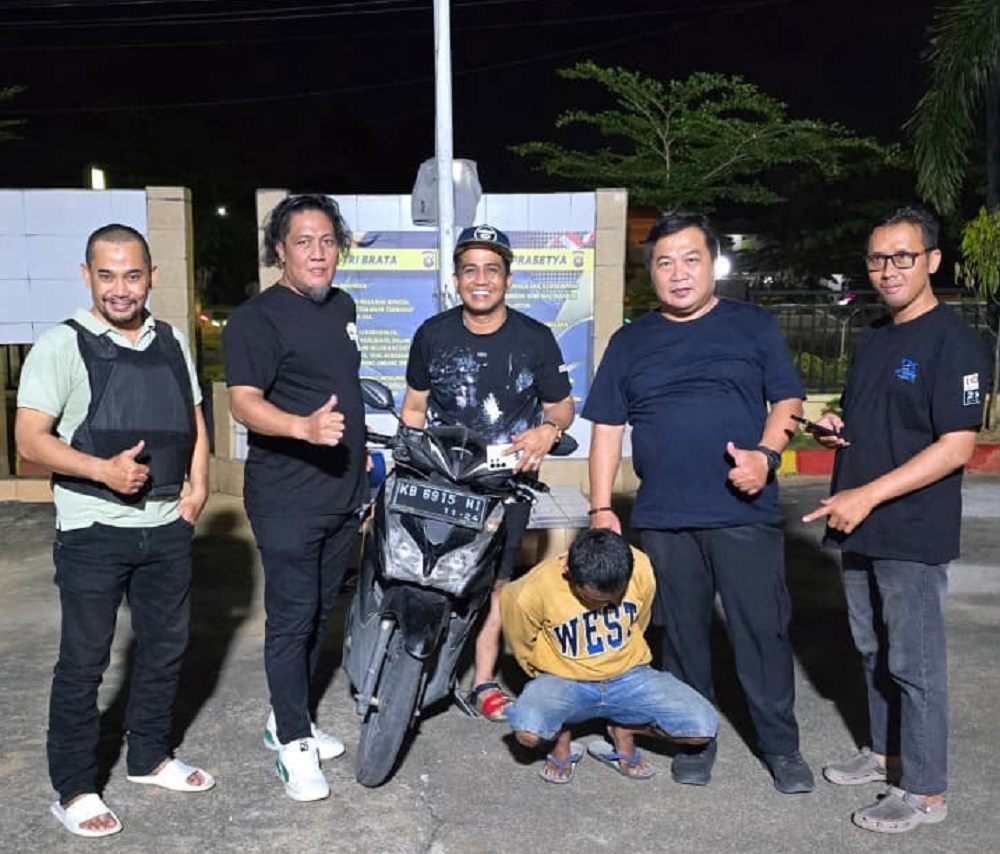 Motor Hilang di Parkiran Beting, Tim Berang-Berang Tangkap Terduga Pelaku Kurang dari 24 Jam