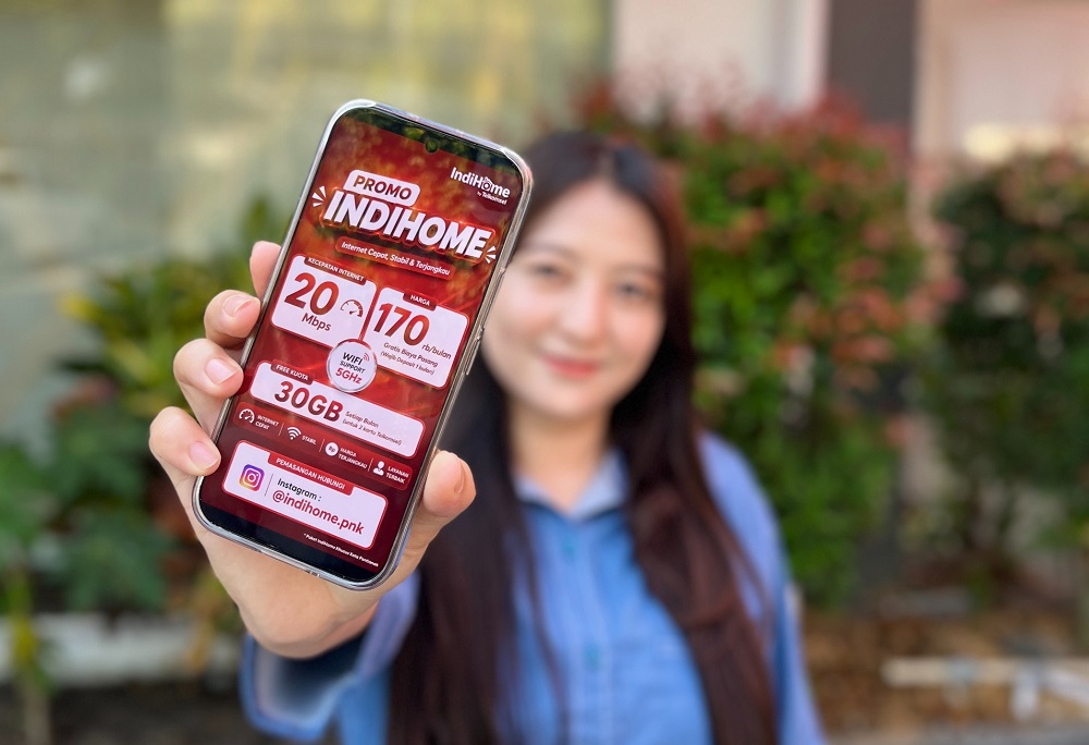 Telkomsel Luncurkan Paket WiFi IndiHome Rp170 Ribu di Pontianak, Bonus Kuota Keluarga 30 GB