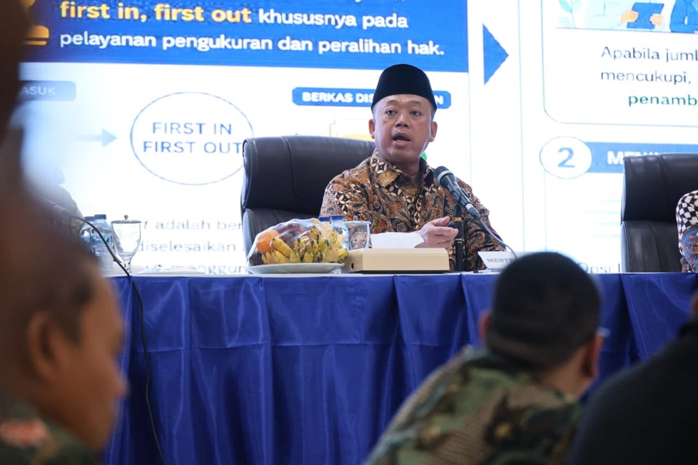 Nusron Wahid Dorong Transformasi Layanan ATR/BPN, Masyarakat Jadi Prioritas Utama