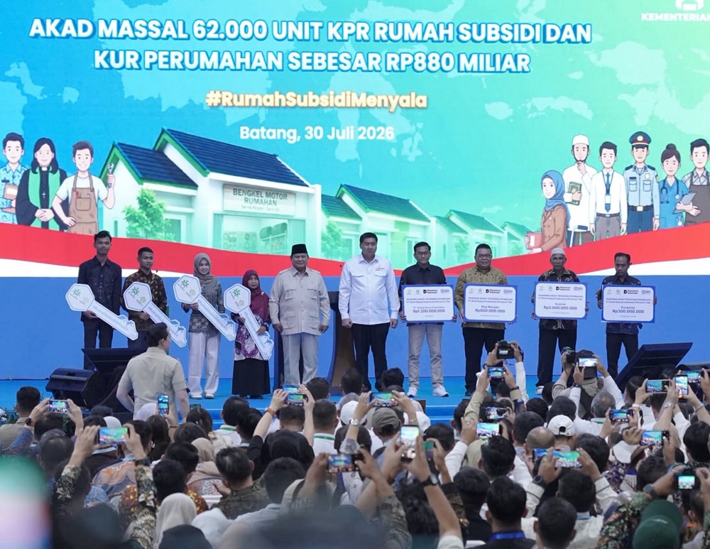 ATR/BPN Dukung Program 3 Juta Rumah, 62 Ribu KPR Subsidi dan KUR Perumahan Digelar Serentak