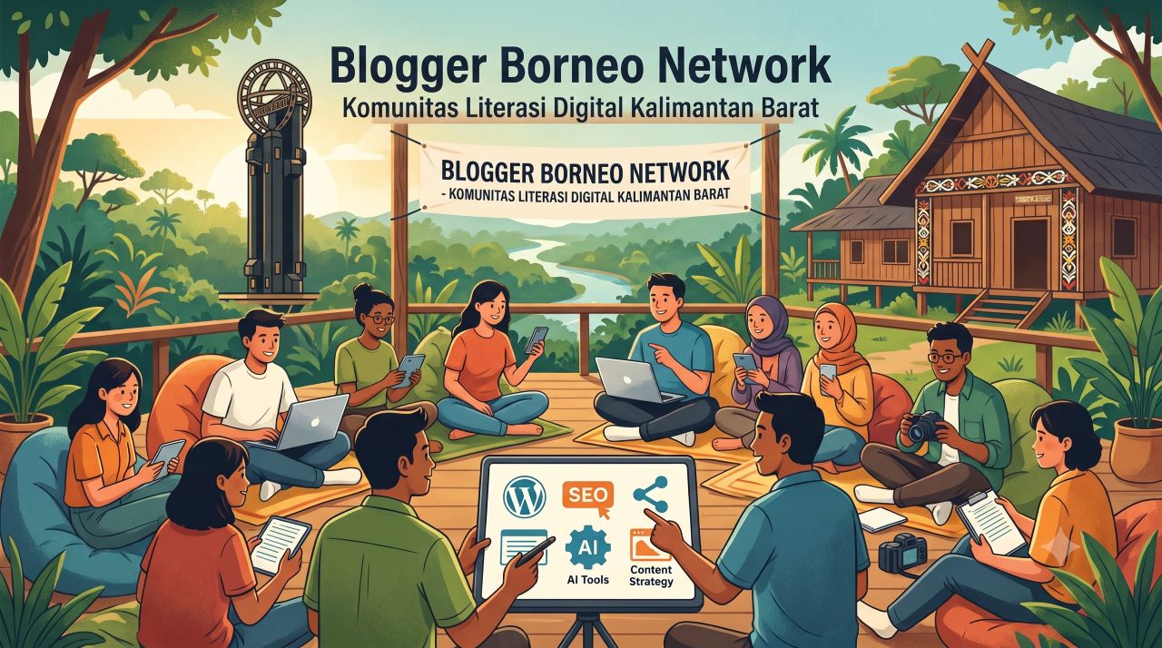 Mengakselerasi Literasi Digital di Kalbar melalui Blogger Borneo Network