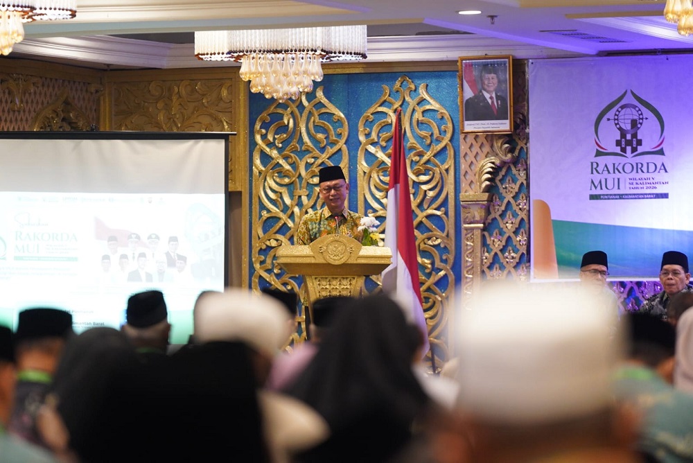 Tutup Rakorda MUI se-Kalimantan, Edi Kamtono Minta Doa Hujan untuk Akhiri Kabut Asap