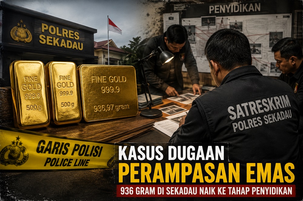 Kasus Dugaan Perampasan Emas 936 Gram di Sekadau Naik ke Tahap Penyidikan