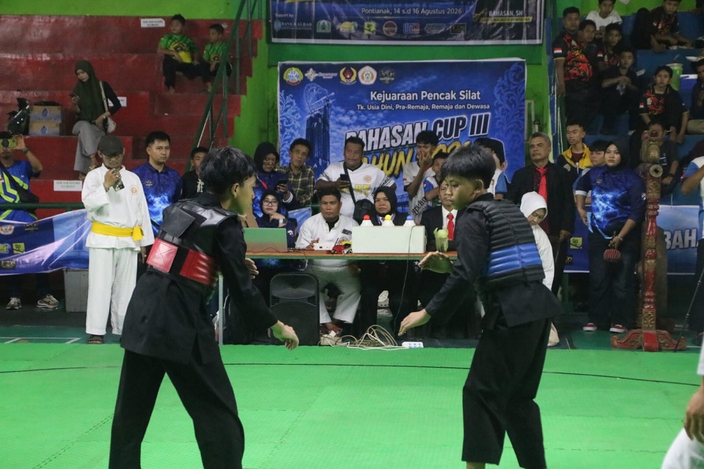 Bahasan Buka Turnamen Pencak Silat Bahasan Cup III, Dorong Pesilat Muda Junjung Sportivitas