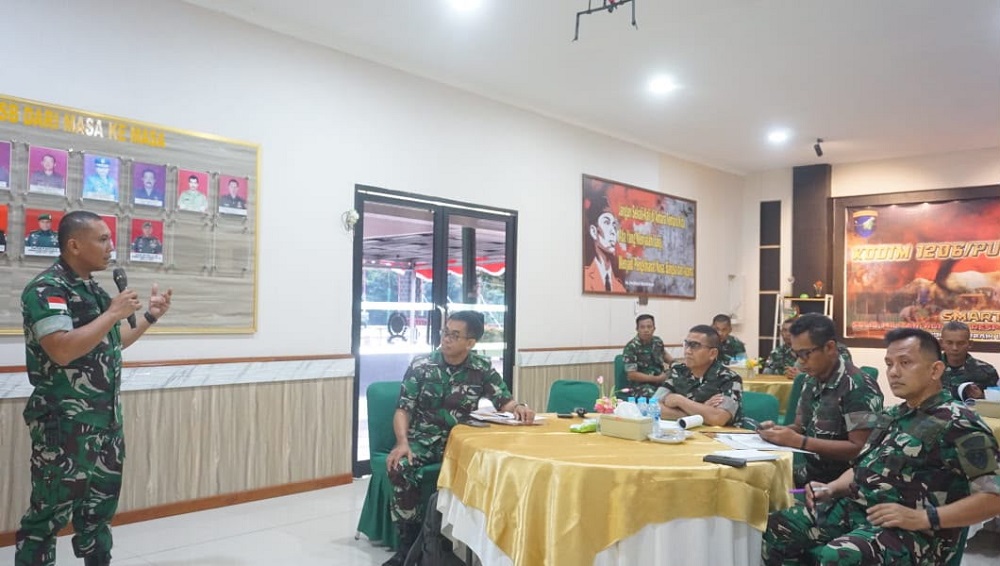 Mabes TNI Perkuat Kesiapsiagaan Kodim 1206/Putussibau Hadapi Karhutla di Kapuas Hulu