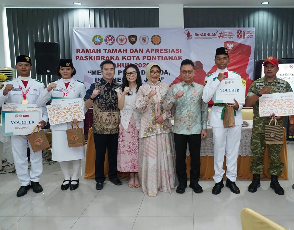 Paskibraka Pontianak Dapat Apresiasi, Kisah Celine hingga Adrian Jadi Sorotan